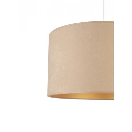 Duolla - Suspension filaire ROLLER 1xE27/40W/230V d. 40 cm beige