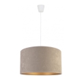 Duolla - Suspension filaire ROLLER 1xE27/40W/230V d. 40 cm gris