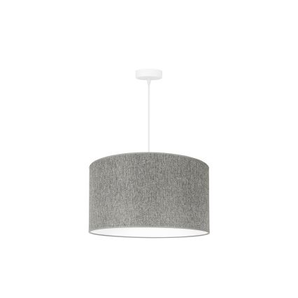 Duolla - Suspension filaire ROLLER ECO RECYCLING 1xE27/15W/230V d. 45 cm gris