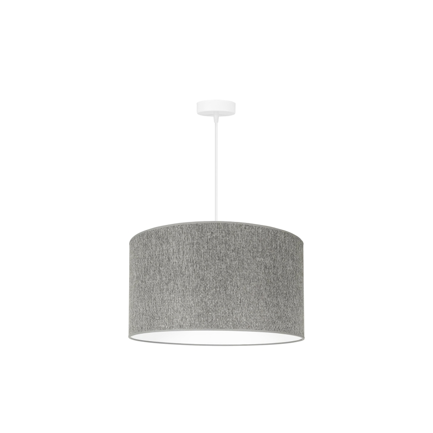 Duolla - Suspension filaire ROLLER ECO RECYCLING 1xE27/15W/230V d. 45 cm gris