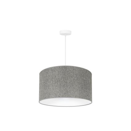Duolla - Suspension filaire ROLLER ECO RECYCLING 1xE27/15W/230V d. 45 cm gris