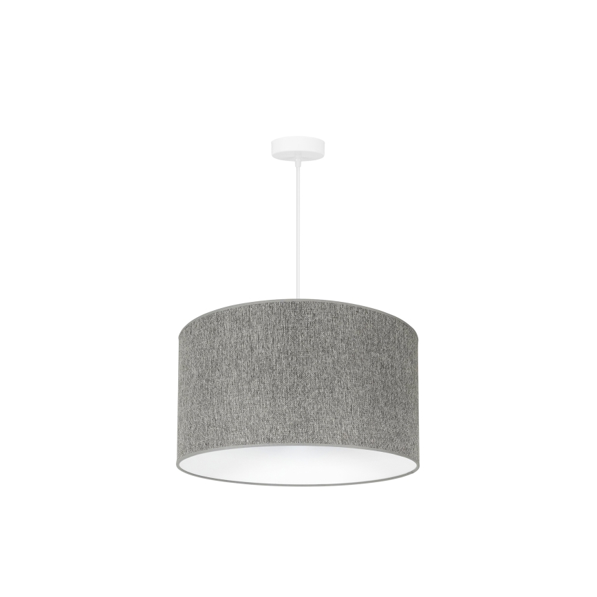 Duolla - Suspension filaire ROLLER ECO RECYCLING 1xE27/15W/230V d. 45 cm gris