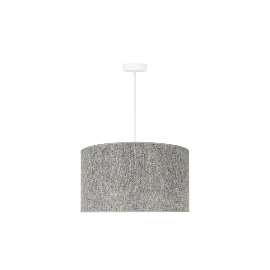 Duolla - Suspension filaire ROLLER ECO RECYCLING 1xE27/15W/230V d. 45 cm gris