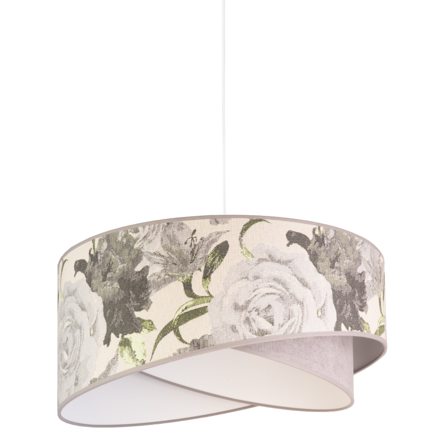 Duolla - Suspension filaire ROYAL 1xE27/40W/230V d. 50 cm gris