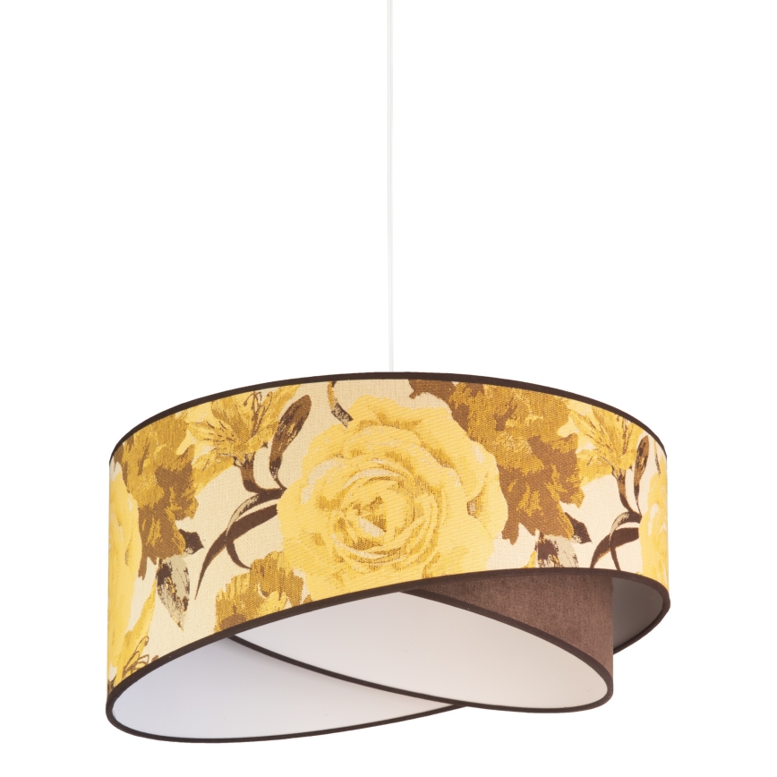 Duolla - Suspension filaire ROYAL 1xE27/40W/230V d. 50 cm jaune