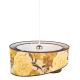 Duolla - Suspension filaire ROYAL 1xE27/40W/230V jaune