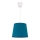 Duolla - Suspension filaire SOLO 1xE27/40W/230V d. 24 cm bleu