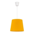 Duolla - Suspension filaire SOLO 1xE27/40W/230V d. 24 cm jaune