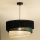 Duolla - Suspension filaire TRIO 1xE27/15W/230V d. 45 cm noir/vert/blanc