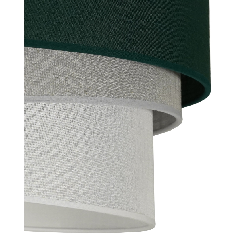 Duolla - Suspension filaire TRIO 1xE27/15W/230V d. 45 cm vert/gris/blanc