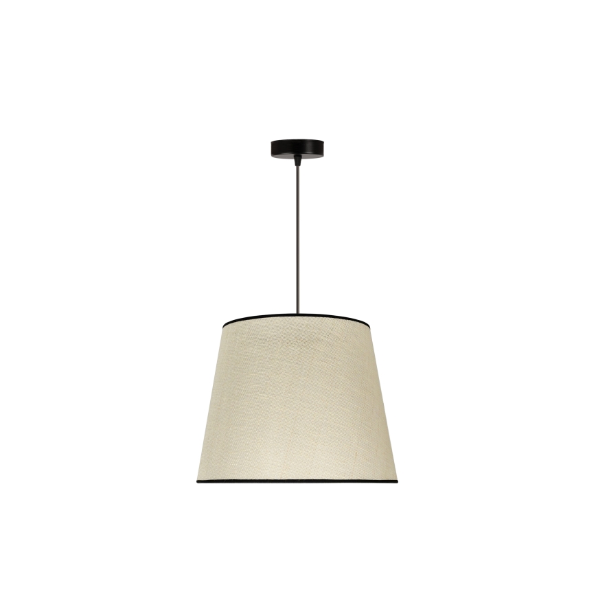 Duolla - Suspension filaire YUTE 1xE27/15W/230V d. 38 cm gris/noir