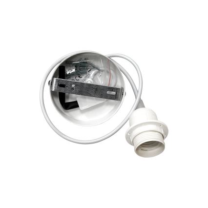 Duolla - Suspension filaire YUTE AVIGNON 1xE27/15W/230V d. 60 cm crème/beige
