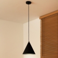 Duolla - Suspension sur câble IRONLINE 1x G9/3 W/230 V Ø 25 cm noir