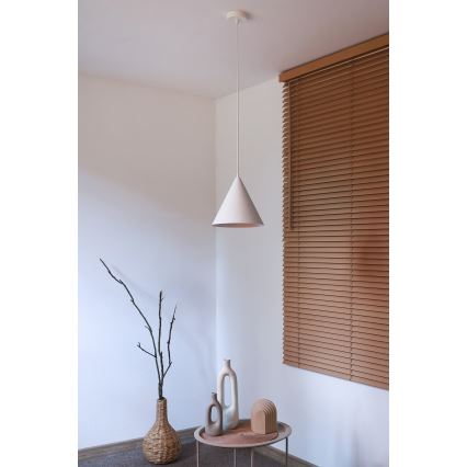 Duolla - Suspension sur câble IRONLINE 1xG9/3W/230V diam. 25 cm blanche