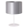 Duolla - Tafellamp CANNES 1xE14/15W/230V diameter 20 cm zilver/wit