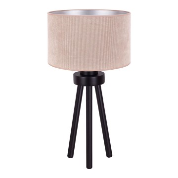 Duolla - Tafellamp LYON 1xE27/15W/230V diameter 30 cm beige