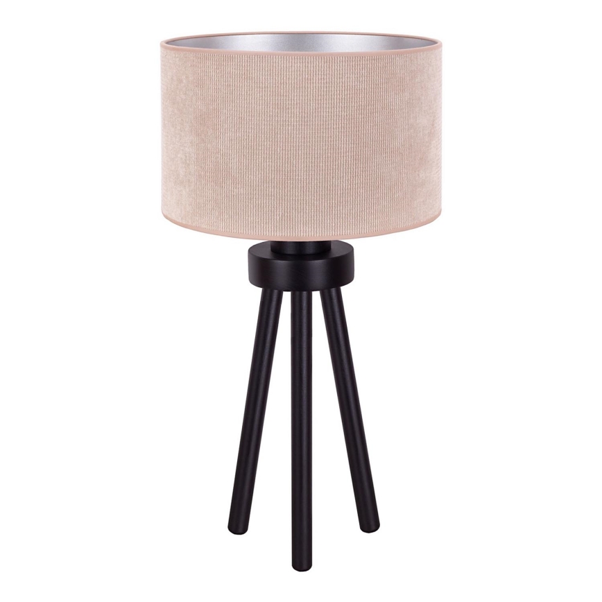 Duolla - Tafellamp LYON 1xE27/15W/230V diameter 30 cm beige