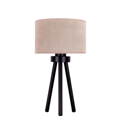Duolla - Tafellamp LYON 1xE27/15W/230V diameter 30 cm beige