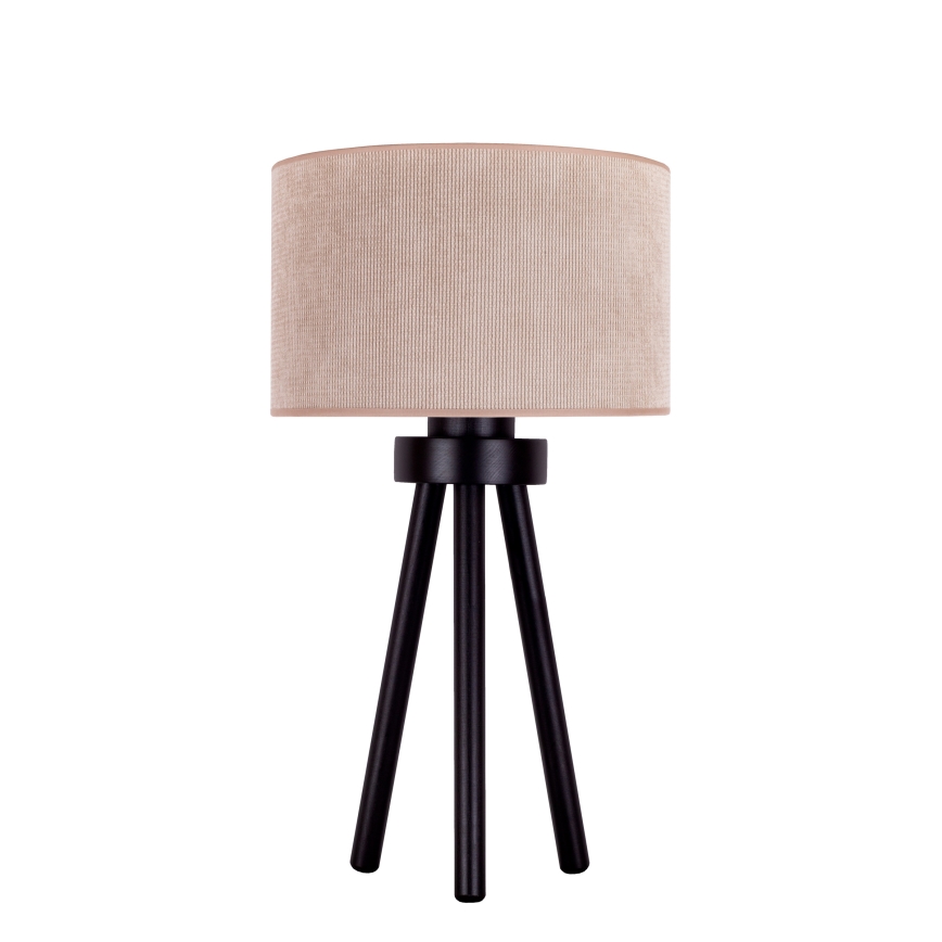 Duolla - Tafellamp LYON 1xE27/15W/230V diameter 30 cm beige