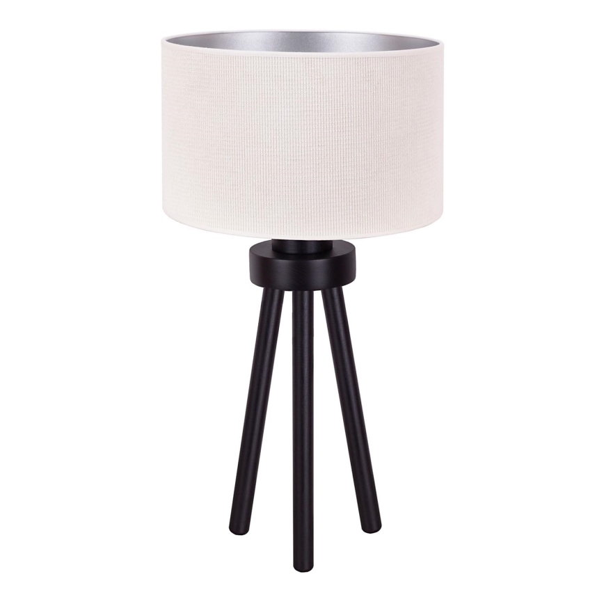 Duolla - Tafellamp LYON 1xE27/15W/230V diameter 30 cm crème