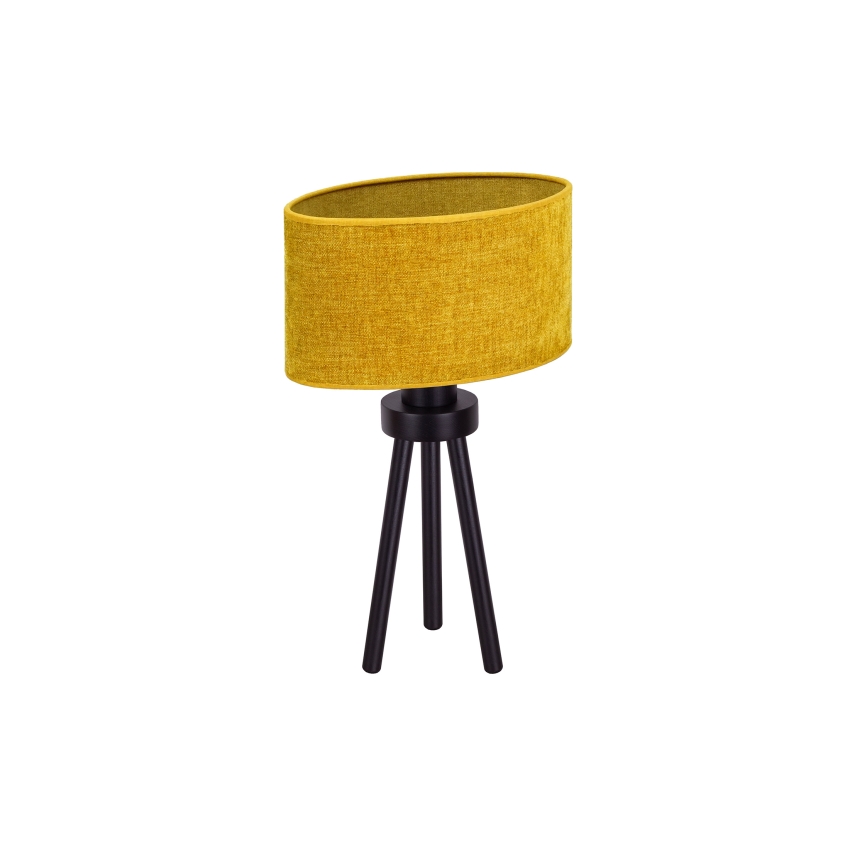 Duolla - Tafellamp OVAL 1xE27/15W/230V diameter 30 cm bruin