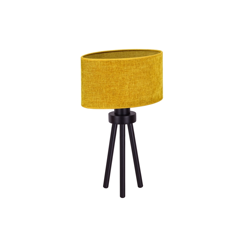 Duolla - Tafellamp OVAL 1xE27/15W/230V diameter 30 cm bruin