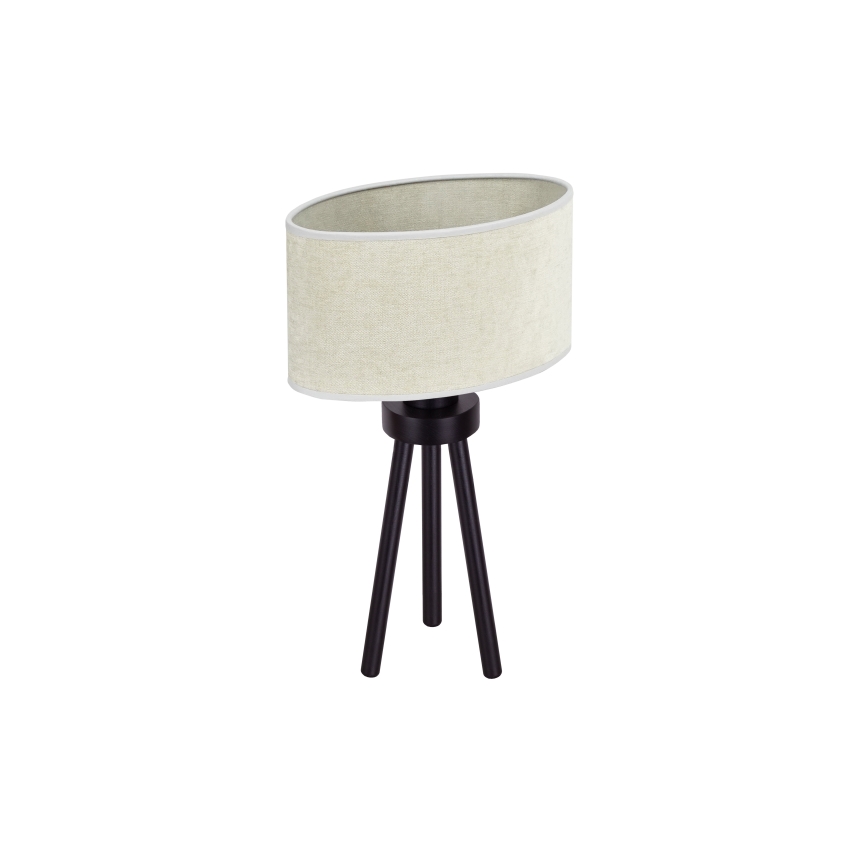 Duolla - Tafellamp OVAL 1xE27/15W/230V diameter 30 cm grijs