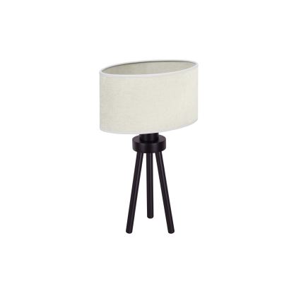 Duolla - Tafellamp OVAL 1xE27/15W/230V diameter 30 cm grijs