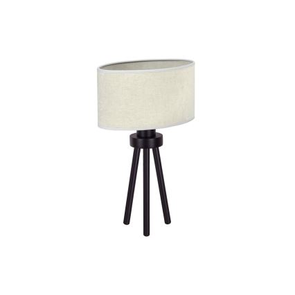 Duolla - Tafellamp OVAL 1xE27/15W/230V diameter 30 cm grijs