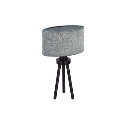 Duolla - Tafellamp OVAL 1xE27/15W/230V diameter 30 cm grijs