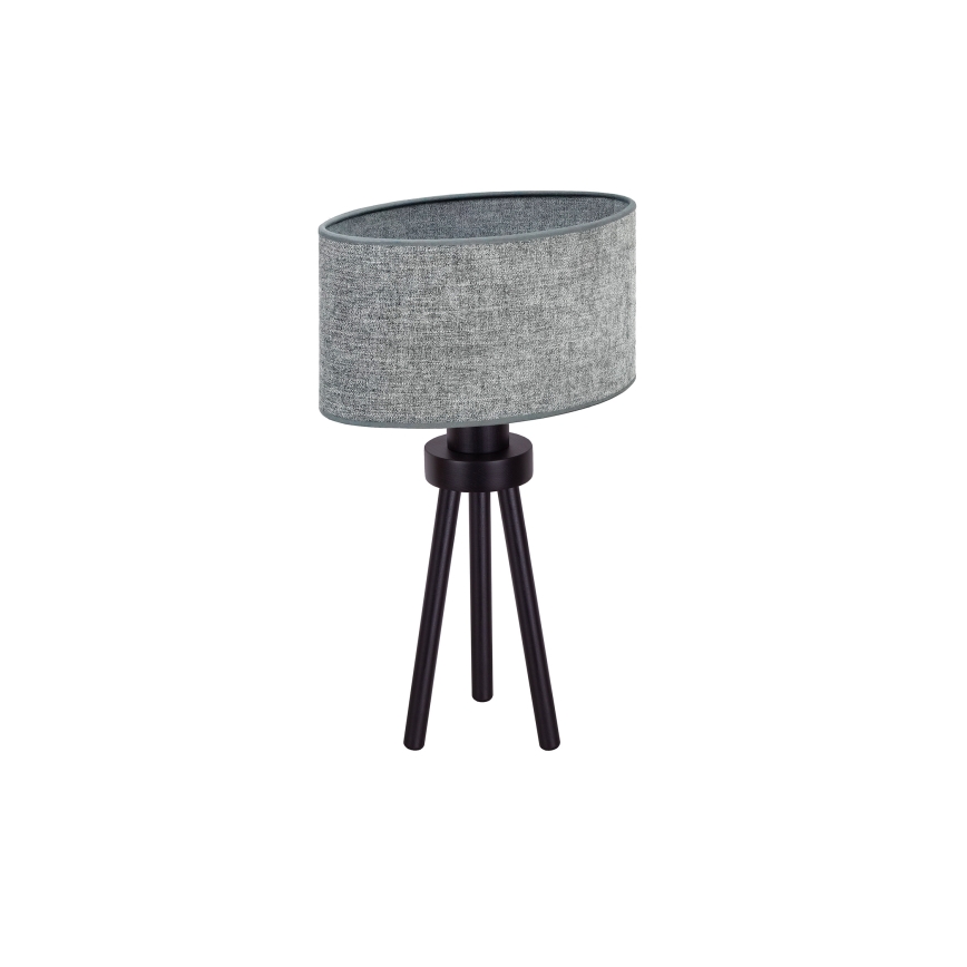 Duolla - Tafellamp OVAL 1xE27/15W/230V diameter 30 cm grijs