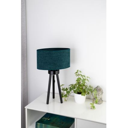 Duolla - Tafellamp OVAL 1xE27/15W/230V diameter 30 cm groen