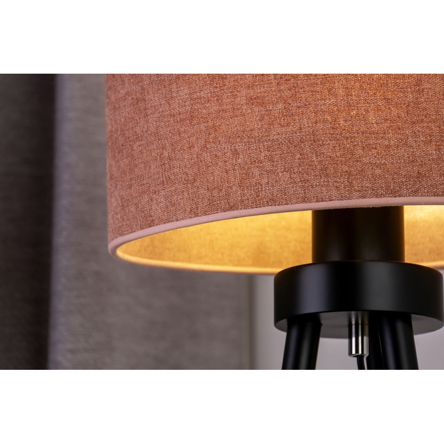 Duolla - Tafellamp OVAL 1xE27/15W/230V diameter 30 cm roze