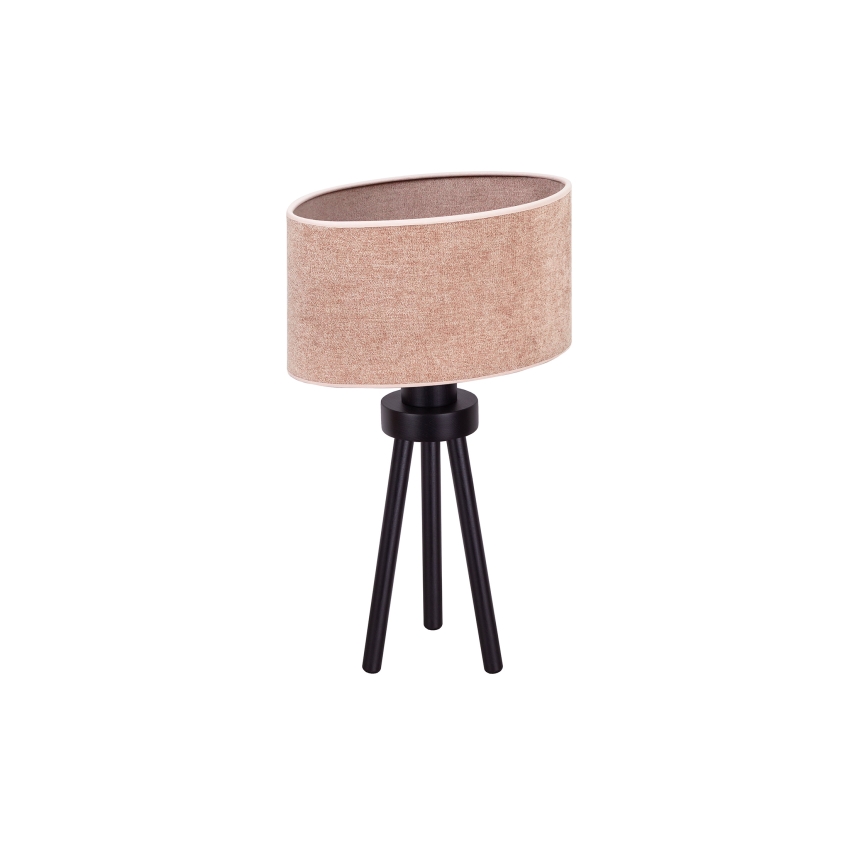 Duolla - Tafellamp OVAL 1xE27/15W/230V diameter 30 cm roze