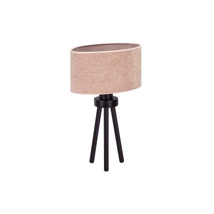 Duolla - Tafellamp OVAL 1xE27/15W/230V diameter 30 cm roze