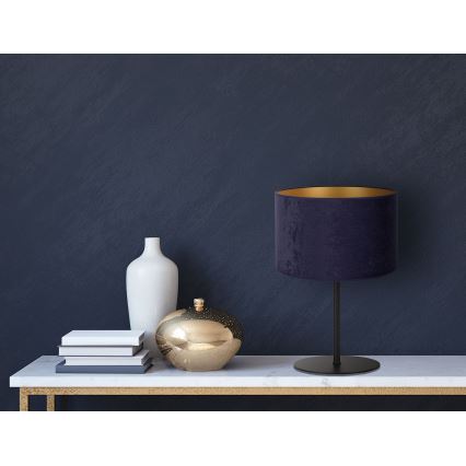 Duolla - Tafellamp ROLLER 1xE14/15W/230V diameter 20 cm blauw/goud