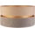 Duolla - Universele lampenkap DUO E27 pr. 40 cm beige/grijs/goud
