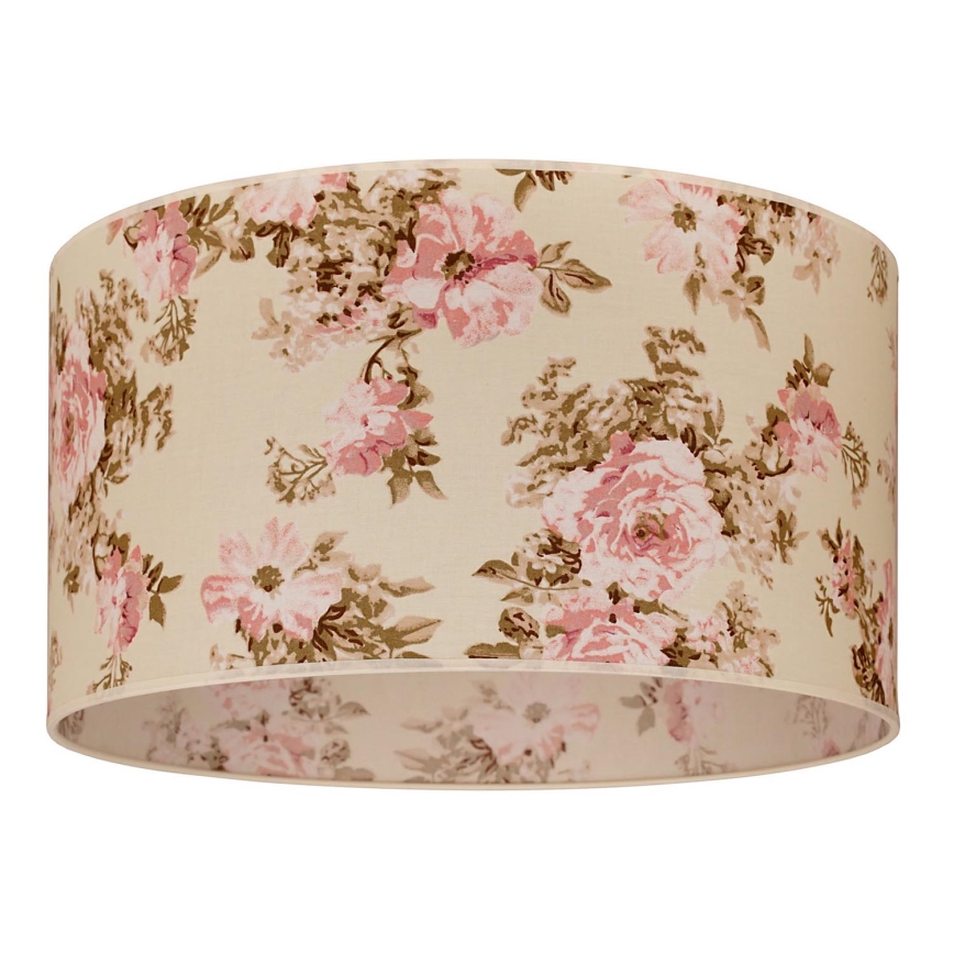 Duolla - Universele lampenkap ROLLER E27 diameter 45 cm roze
