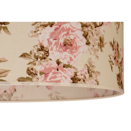 Duolla - Universele lampenkap ROLLER E27 diameter 45 cm roze