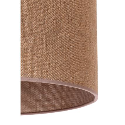 Duolla - Universele ROLLER lampenkap E27 pr. 50 cm bruin