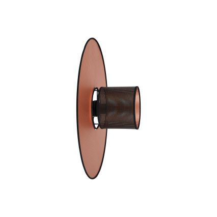 Duolla - Wandlamp TOKYO SHINY 1xE27/15W/230V diameter 50 cm koper/zwart