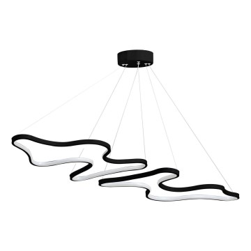 DUPLE ARTISAN LED Hanglamp LED/80W/230V 4000K Zwart