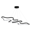 DUPLE ARTISAN LED Hanglamp LED/80W/230V 6500K zwart
