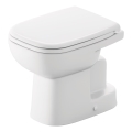 Duravit 21100100002 - Staand toilet D-CODE keramiek/hoogglans wit