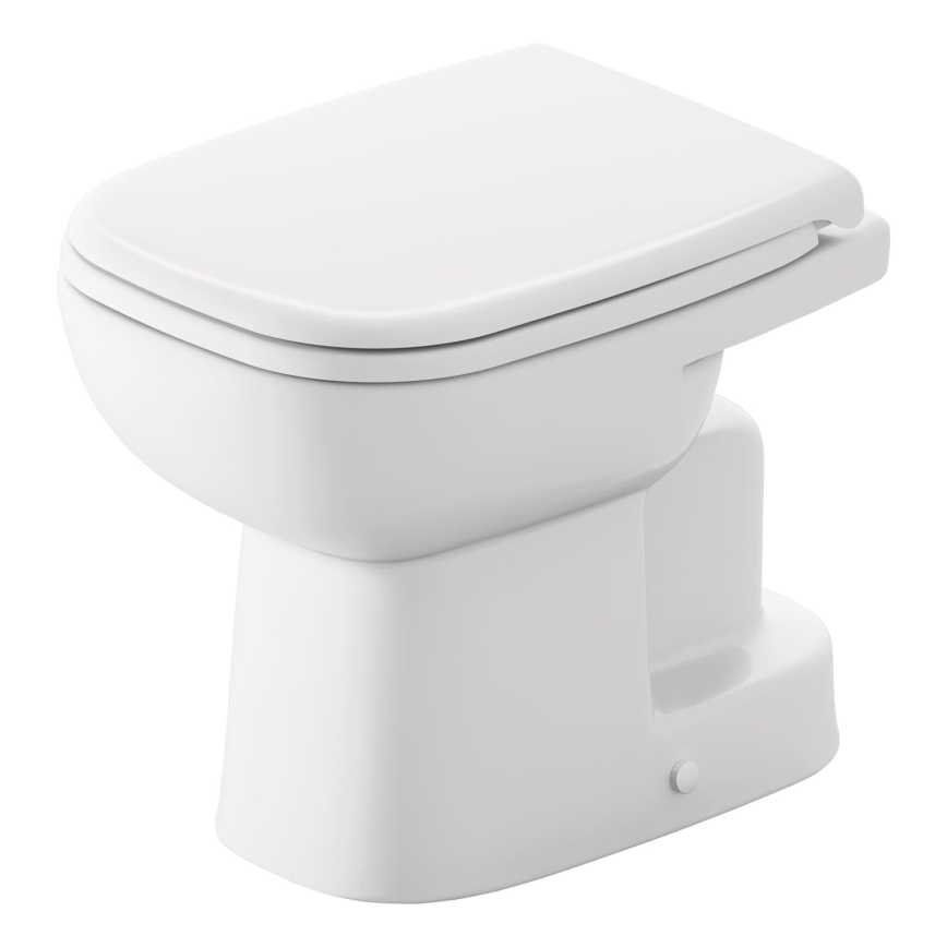 Duravit 21100100002 - Staand toilet D-CODE keramiek/hoogglans wit