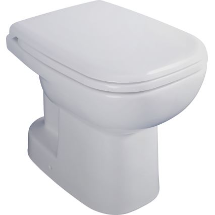 Duravit 21100100002 - Staand toilet D-CODE keramiek/hoogglans wit