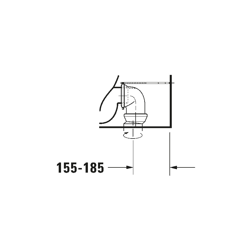 Duravit 21180900002 - WC combiné D-CODE céramique/blanc brillant