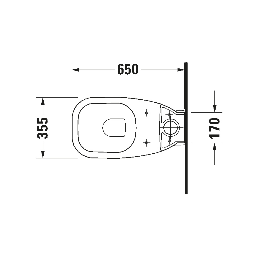 Duravit 21180900002 - WC combiné D-CODE céramique/blanc brillant
