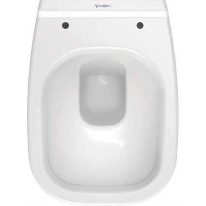 Duravit 22110900002 - Hangend toilet D-CODE keramiek/glanzend wit