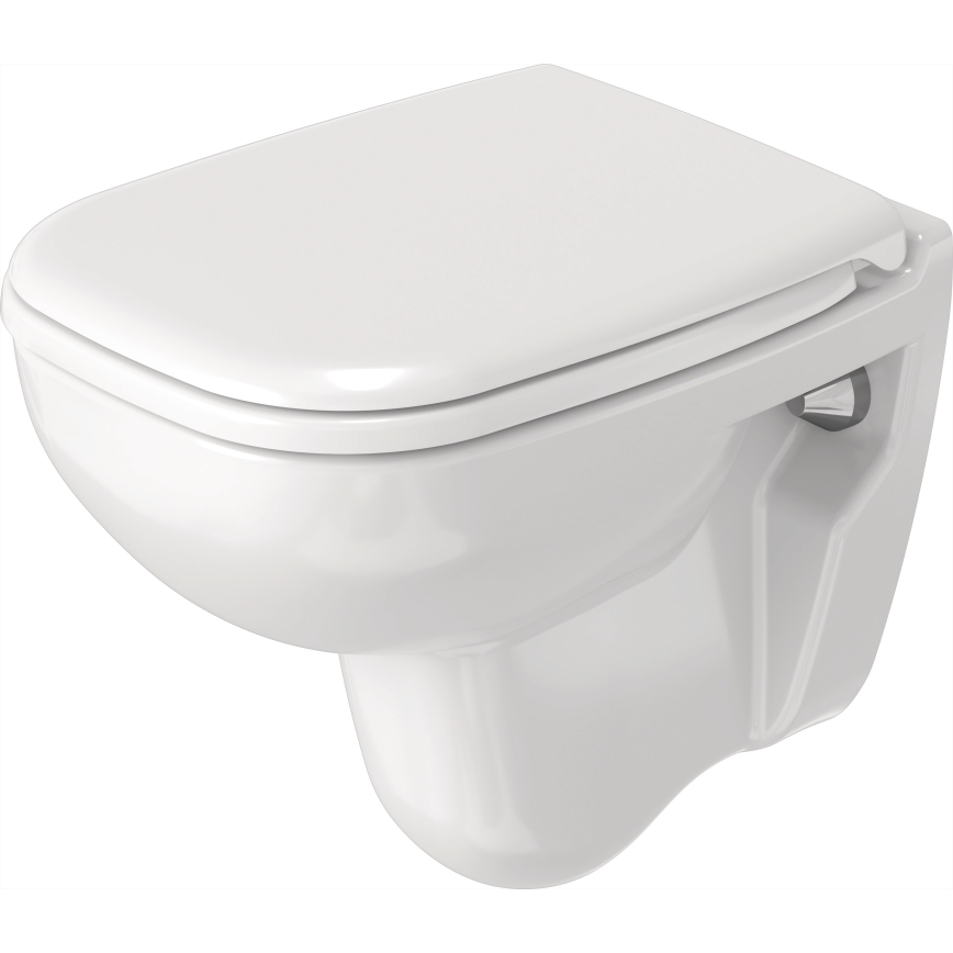 Duravit 22110900002 - Hangend toilet D-CODE keramiek/glanzend wit